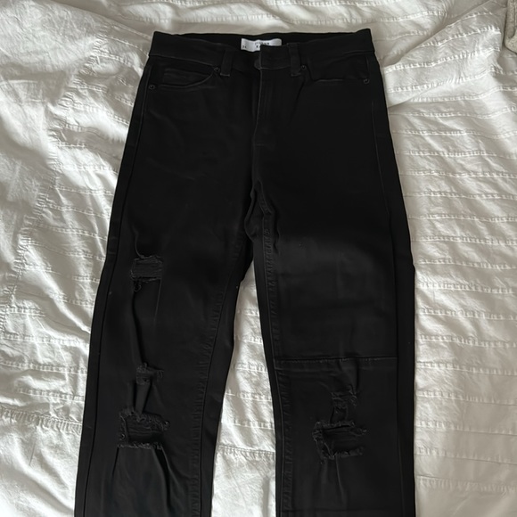 Black detressed Jeans from Garage - Picture 2 of 4